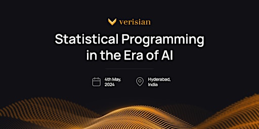 Imagem principal do evento Statistical Programming in the Era of AI