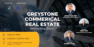 Immagine principale di Greystone Commerical Real Estate Networking Event 