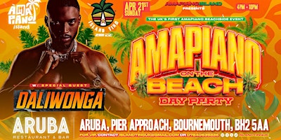 Imagen principal de Amapiano On The Beach (Day Party) w/ Daliwonga Live!