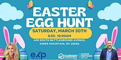 Hauptbild für Easter Egg Hunt & Family Basket Giveaway