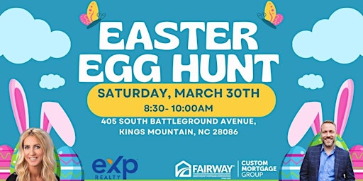 Imagen principal de Easter Egg Hunt & Family Basket Giveaway