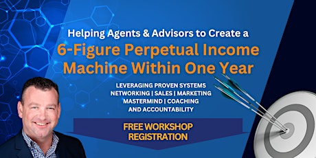 Imagem principal do evento 6-Figure Perpetual Income Machine in One Year