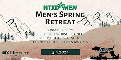 Primaire afbeelding van NTXD Men's 2024 Spring Retreat