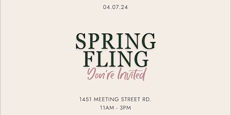 Spring Fling at Meeting Green