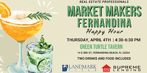 Market Makers Fernandina Happy Hour primary image