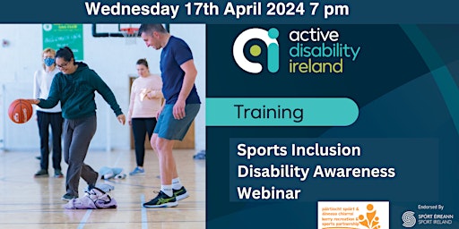 Primaire afbeelding van Sport Inclusion & Disability Awareness Webinar