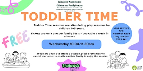 Toddler Time - Long Lawford CFC