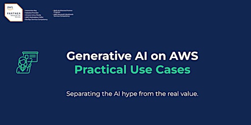 Imagem principal do evento Generative AI on AWS: A Practical Guide