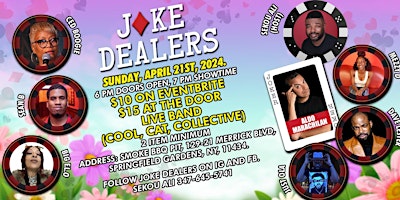 Imagem principal do evento Joke Dealers  4/21