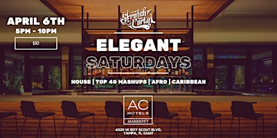 Elegant Saturdays @ AC Hotel Tampa primary image