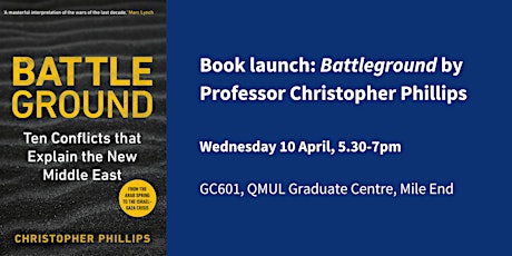 Book Launch: Battleground with Professor Christopher Phillips