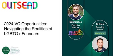 RemoteOUTSEAD:VC Opportunities: Navigating the Realities of LGBTQ+ Founders