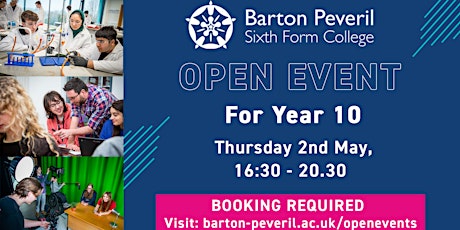 Year 10 Open Event