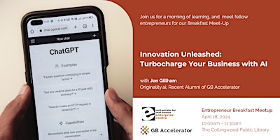 Imagen principal de Innovation Unleashed: Turbocharge Your Business with AI