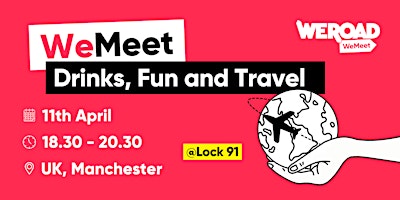 WeMeet at the Pub in Manchester! @ Lock 91 primary image