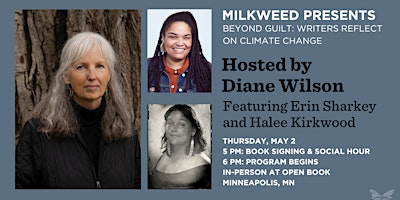 Imagen principal de Milkweed Presents: Hosted by Diane Wilson