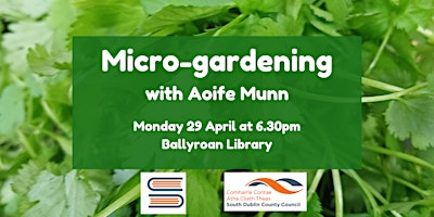 Imagem principal do evento Micro-gardening with Aoife Munn