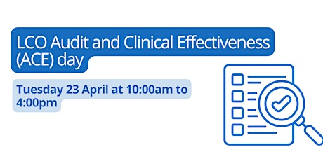 LCO Audit and Clinical Effectiveness Day