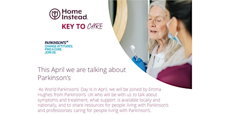 April Key to Care session with Parkinson's UK