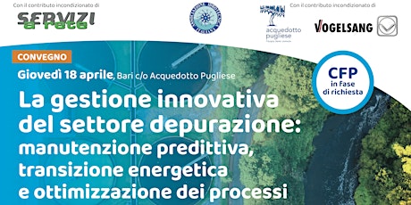 Convegno "La gestione innovativa del settore depurazione"