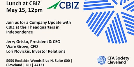 Company Update with CBIZ