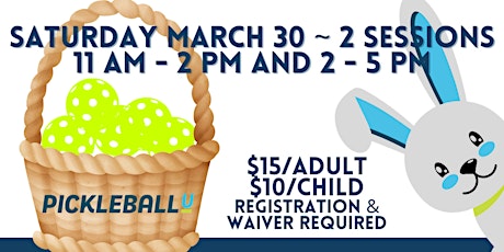 Easter Family Sessions at PickleballU