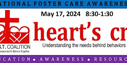 Image principale de Foster Care Event May 17th Pre Registration & Reserved Seating