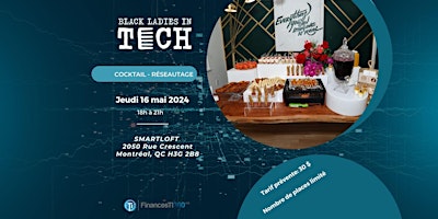 Cocktail réseautage Black Ladies in Tech primary image