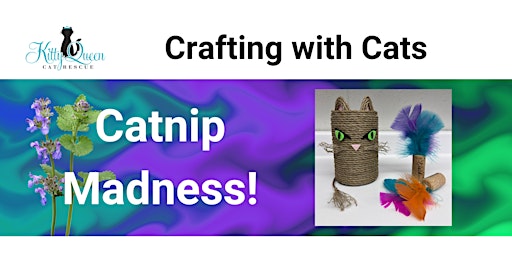 Imagem principal do evento Crafting with Cats: Catnip Madness