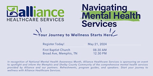 Imagem principal do evento Navigating Mental Health Services