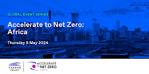 Imagem principal do evento Accelerate to Net Zero: Africa