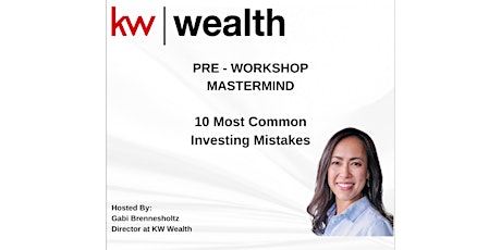 Imagen principal de KW Wealth: 10 Most Common Investing Mistakes