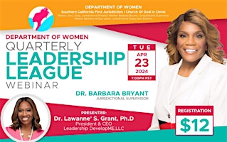 Leadership League  Webinar