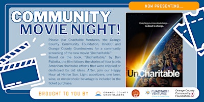 Image principale de Community Movie Night!