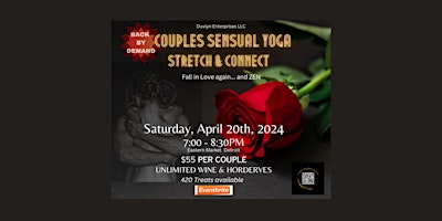 Couples Sensual Yoga   Stretch & Connect 420 Treats primary image