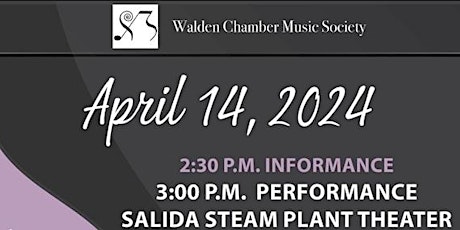 MUSIC: Walden Chamber Music Society