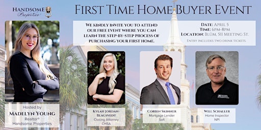 Primaire afbeelding van First Time Home Buyer Event