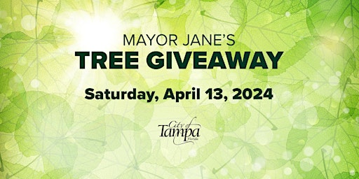 Mayor Jane's Tree Giveaway primary image