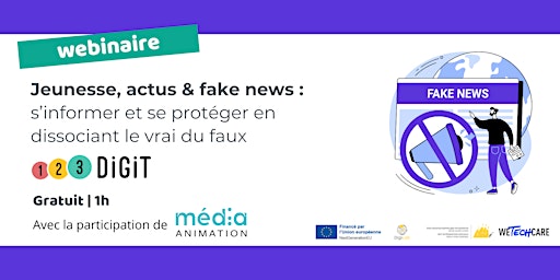 Imagem principal do evento Jeunesse, actus & fake news