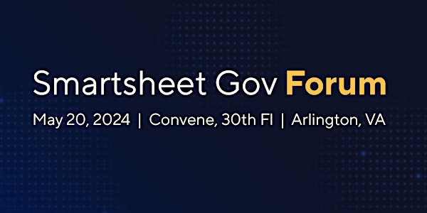 Smartsheet Gov Forum