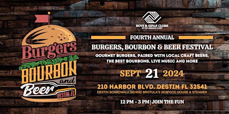 4th Annual Burgers, Bourbon & Beer Festival