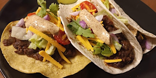 Primaire afbeelding van Veganize It!-Learn how to make Black Bean Tacos!