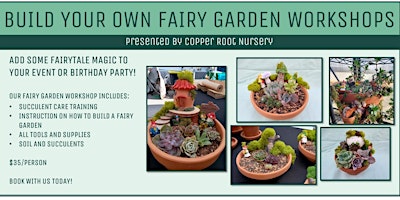Imagem principal do evento Build a Fairy Garden Workshop