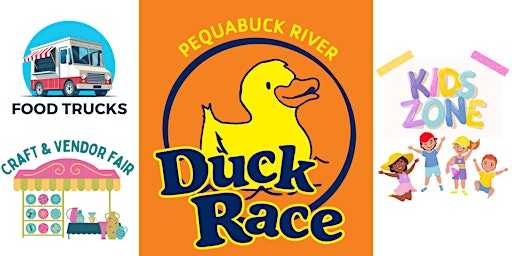 Hauptbild für Pequabuck River Forestville Bristol Duck Race Vendor Craft Fair Food Truck Festival Kids Activities