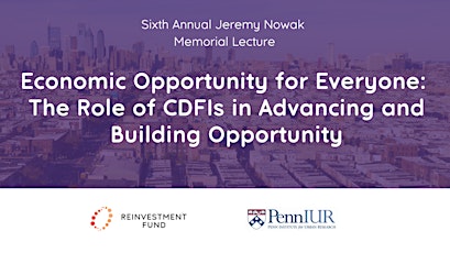 Imagen principal de Sixth Annual Nowak Lecture: Economic Opportunity for Everyone