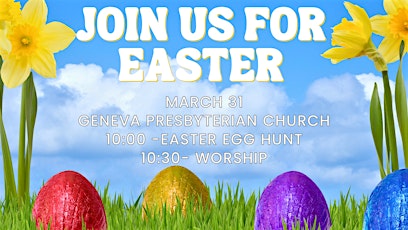 Easter Egg Hunt and Worship