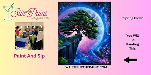 Imagem principal do evento Bellevue Paint and Sip, Paint Party, Paint Night  With Stir Up The Paint