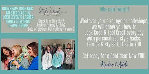 Primaire afbeelding van Bodyshape Boosting Masterclass - Take the Stress out of Dressing