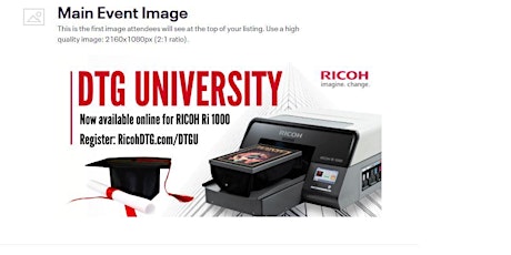 RICOH DTG UNIVERSITY - TRAINING WEBINAR