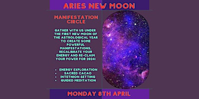 Imagen principal de Aries New Moon Manifestation Circle